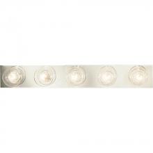 PROGRESS LIGHTING P3335-15 - Broadway Collection Five-Light Polished Chrome Traditional Bath Vanity Light