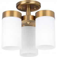 PROGRESS LIGHTING P350040-109 - Elevate Collection Three-Light 11-3/4" Flush Mount