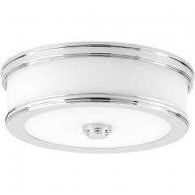 PROGRESS LIGHTING P350085-015-30 - Bezel Collection 10" LED Flush Mount