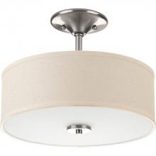 PROGRESS LIGHTING P3683-0930K9 - Inspire Collection One-Light 13" LED Semi-Flush Mount