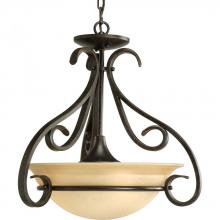 PROGRESS LIGHTING P3843-77 - Torino Collection Three-Light Foyer Pendant