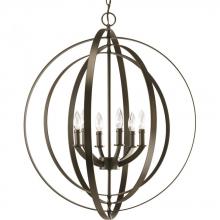 PROGRESS LIGHTING P3889-20 - Equinox Collection Six-Light Foyer Pendant