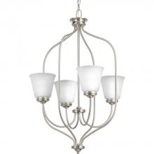 PROGRESS LIGHTING P3891-09 - Keats Collection Four-Light Foyer Chandelier