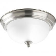 PROGRESS LIGHTING P3924-09ET - One-Light Dome Glass 11-3/8" Close-to-Ceiling