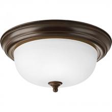 PROGRESS LIGHTING P3925-20ET - Two-Light Dome Glass 13-1/4" Close-to-Ceiling