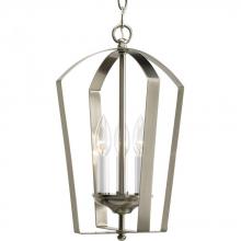 PROGRESS LIGHTING P3928-09 - Gather Collection Three-Light Foyer Pendant