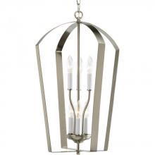 PROGRESS LIGHTING P3929-09 - Gather Collection Six-Light Foyer Pendant