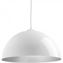 PROGRESS LIGHTING P5341-3030K9 - Dome Collection One-Light LED Pendant