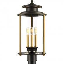 PROGRESS LIGHTING P540012-020 - Squire Collection Three-Light Post Lantern