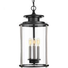 PROGRESS LIGHTING P550012-031 - Squire Collection Three-Light Hanging Lantern