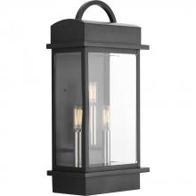 PROGRESS LIGHTING P560003-031 - Santee Collection Three-Light Large Wall-Lantern