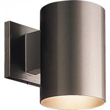 PROGRESS LIGHTING P5674-20 - 5" Bronze Outdoor Wall Cylinder