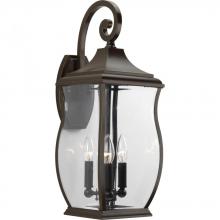 PROGRESS LIGHTING P5699-108 - Township Collection Three-Light Large Wall Lantern