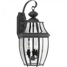 PROGRESS LIGHTING P6612-31 - New Haven Collection Three-Light Large Wall Lantern