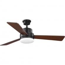 PROGRESS LIGHTING P2553-129WB - Trevina II Collection 52" Three-Blade Architectural Bronze Ceiling Fan