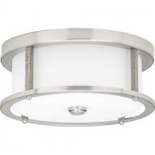PROGRESS LIGHTING P350144-009 - Mast Collection Two-Light 13" Flush Mount