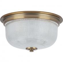 PROGRESS LIGHTING P3740-163 - Archie Collection Two-Light 12-3/8" Close-to-Ceiling