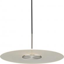 PROGRESS LIGHTING P500318-009-30 - Spoke LED Collection Brushed Nickel Modern Style Hanging Pendant Light