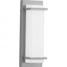 PROGRESS LIGHTING P560210-082-30 - Z-1080 LED Collection Metallic Gray One-Light Small LED Outdoor Sconce