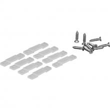 PROGRESS LIGHTING P700018-000 - Hide-a-Lite LED Tape LED Tape mounting clips/screws for straight run support