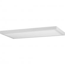 PROGRESS LIGHTING P810032-028-30 - Everlume LED 24-inch Satin White Modern Style Linear Ceiling Panel Light