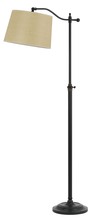 CAL Lighting BO-2205FL-DB - 62.5" Height Metal Floro Lamp in Dark Bronze