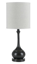 CAL Lighting BO-2256TB-DB - 24.5" Height Metal Accent Lamp in Dark Bronze