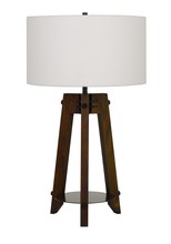 CAL Lighting BO-2833TB - 31.5" Height Table Lamp in Walnut Finish