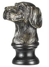 CAL Lighting FA-5019A - GOLDEN RETRIEVER RESIN FINIAL