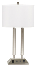 CAL Lighting LA-2004DK-1RBS - 28.5" Tall Desk Lamp in Brushed Steel