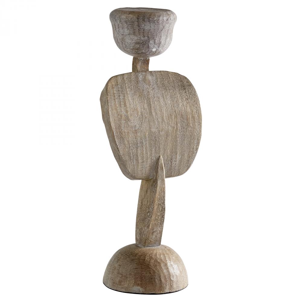 Chakra Sculpture Weathered Grey - Small