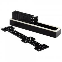Cyan Designs 07039 - Dominoes Black And White