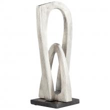 Cyan Designs 11012 - Double Arch Sculpture Designed by J Kent Martin Silver