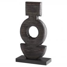 Cyan Designs 11279 - Dark Oval Sculpture Black