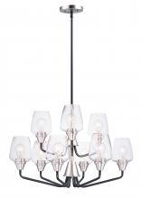 Maxim 26127CLBKSN - Goblet-Multi-Tier Chandelier