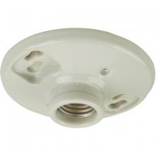 Craftmade K212-O - Keyless 1 Light Socket Lamp Holder in Porcelain