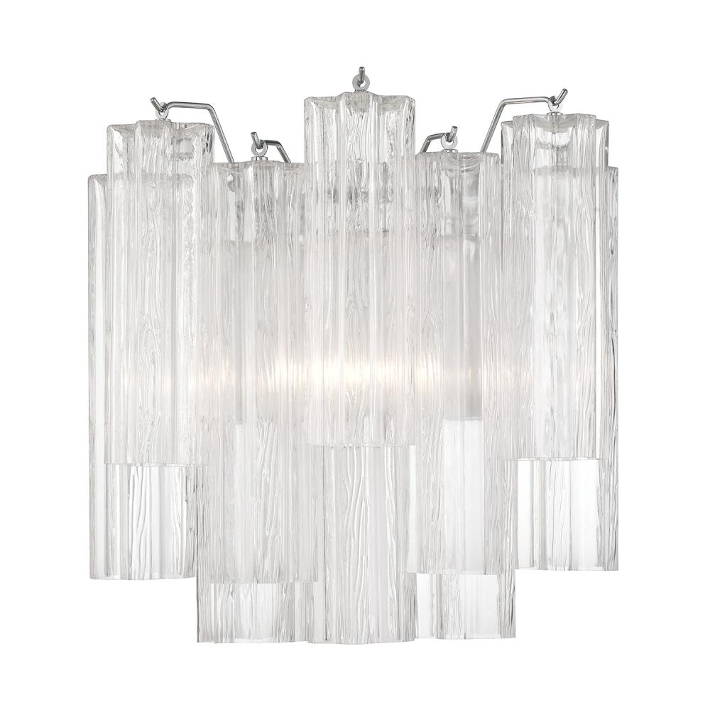 Addis 2 Light Polished Chrome Sconce