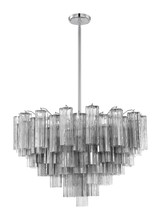 Crystorama ADD-316-CH-SM - Addis 16 Light Polished Chrome Chandelier