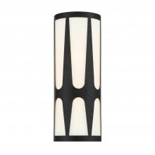 Crystorama ROY-802-BK - Royston 2 Light Black Sconce