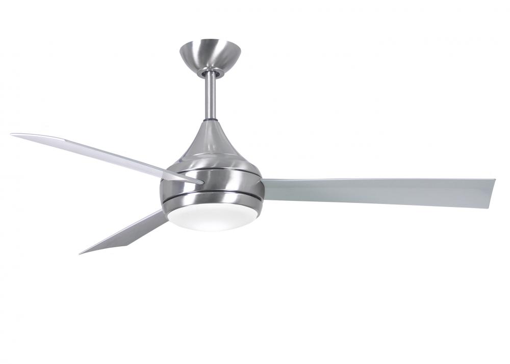 Donaire wet location 3-Blade paddle fan constructed of 316 Marine Grade Stainless Steel