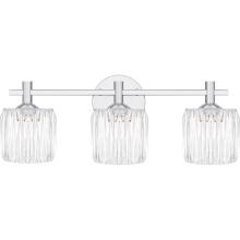Quoizel SPD8622C - Spade 3-Light Polished Chrome Bath Light
