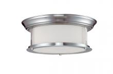 Z-Lite 2002F13-BN - 2 Light Flush Mount