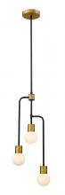 Z-Lite 621-3MB-FB - 3 Light Chandelier