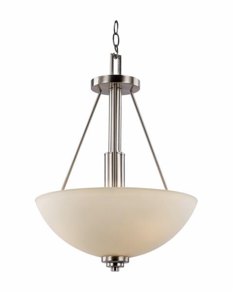 Mod Pod 3-Light Glass Bowl Pendant