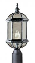 Trans Globe 4186 WH - Wentworth 1-Light Atrium Style Post Mount Lantern Head