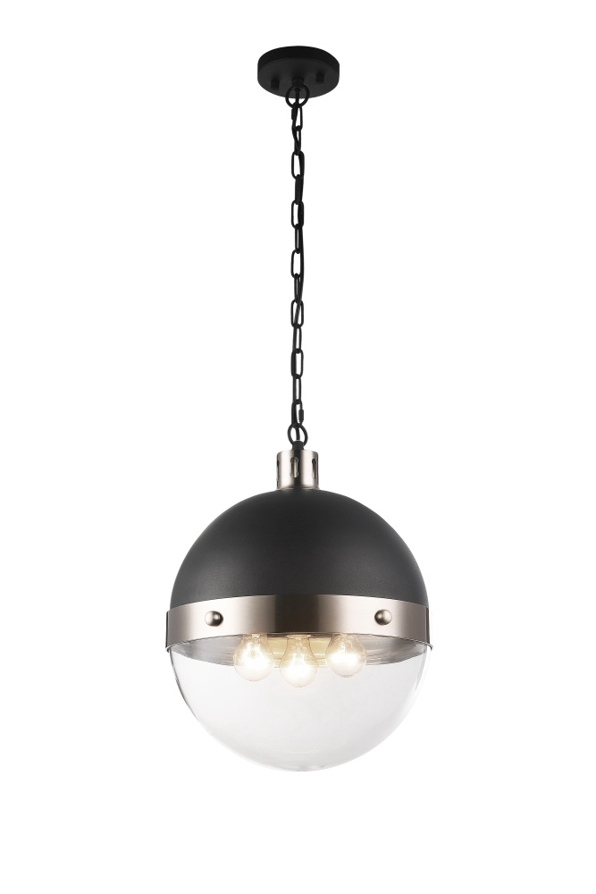 Torino Brushed Nickel Pendant