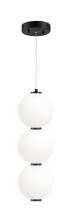 Matteo Lighting C82431OB - Dango Oxidized Black Pendant