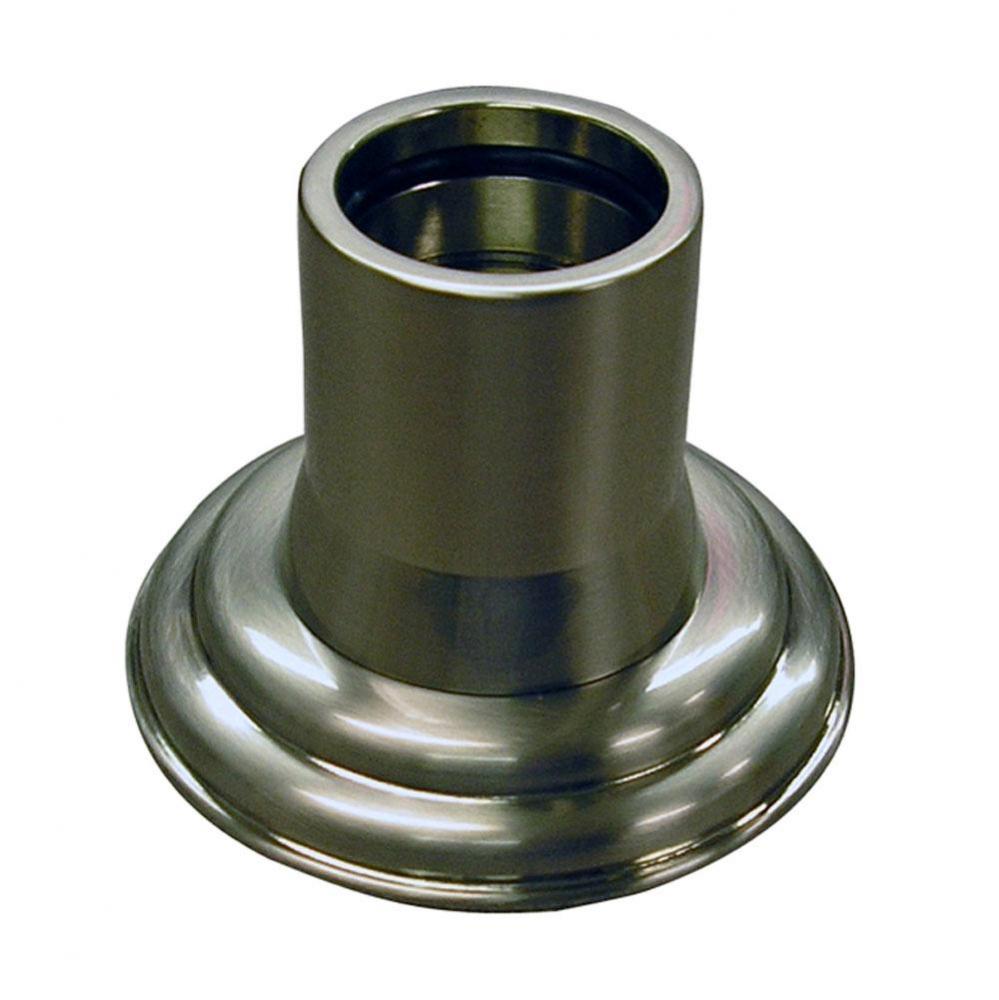 Decorative Flange, 1'', Pair,  Brushed Nickel