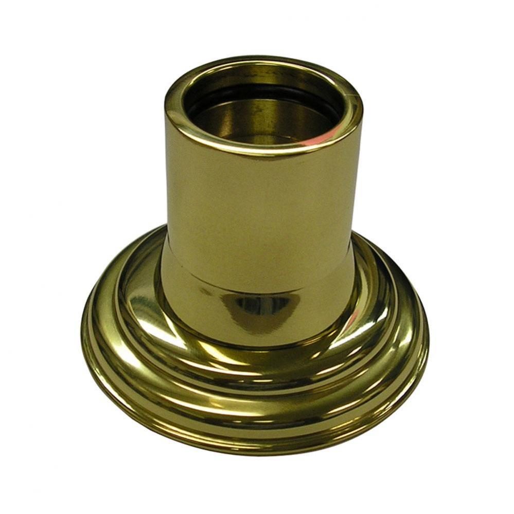 Decorative Flange, 1'', Pair,  Polished Brass