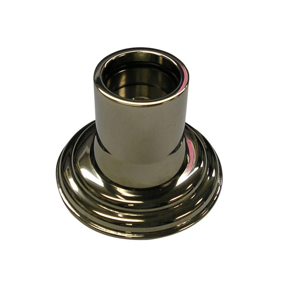 Decorative Flange, 1'', Pair,  Polished Nickel